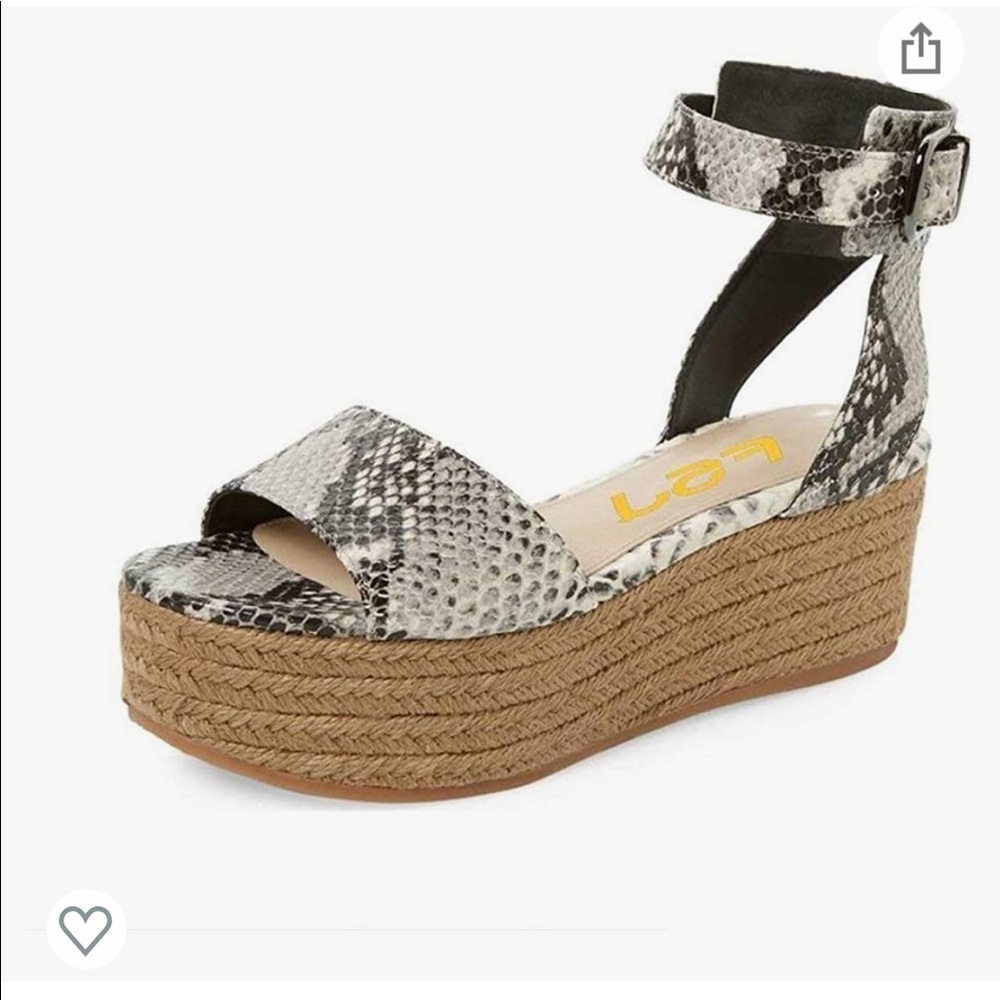 Size 13 women snake print sandals